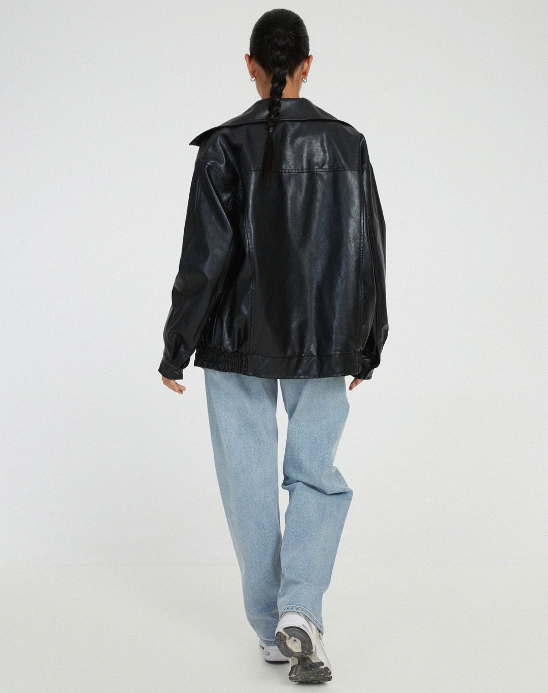 Damen Oversized Jacke mit lockerem Schnitt und leichtem Design